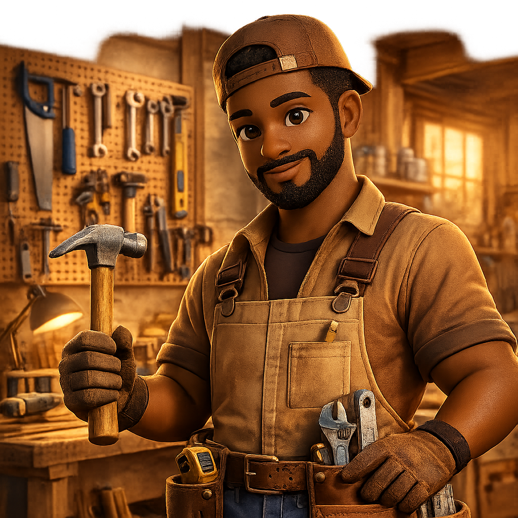 Artisan receiving assigned construction work in Constraq